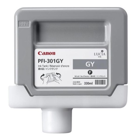 Canon oryginalny ink / tusz PFI-306 GY, 6666B001, grey, 330ml