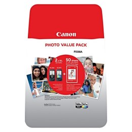 Canon oryginalny ink / tusz PG-560XL/CL-561XL multipack + GP-501, 3712C008, black/color, blistr, black 400/color 300s, black 14.