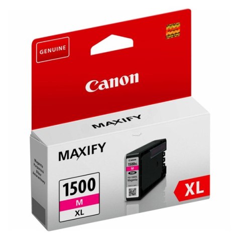 Canon oryginalny ink / tusz PGI 1500 XL M, 9194B004, magenta, blistr, 12ml, high capacity