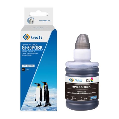 G&G kompatybilny ink / tusz z 3386C001, NPR-CGI50BK, black, 6000s