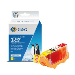 G&G kompatybilny ink / tusz z CLI526Y, NP-C-0526Y, 4543B001, yellow, 8.4ml