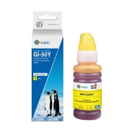 G&G kompatybilny ink / tusz z GI-50 Y, NPR-CGI50Y, yellow, 7700s