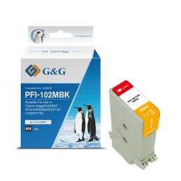 G&G kompatybilny ink / tusz z PFI102MBK, NC-00102MBK, matte black