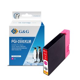 G&G kompatybilny ink / tusz z PGI 2500XL, NP-C-2500XLM/C, magenta