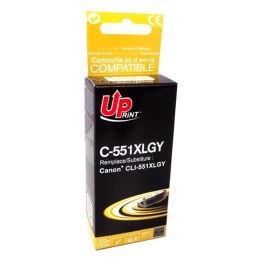 UPrint kompatybilny ink / tusz z CLI551GY XL, C-551XLGY, grey, 275s, 11ml, high capacity