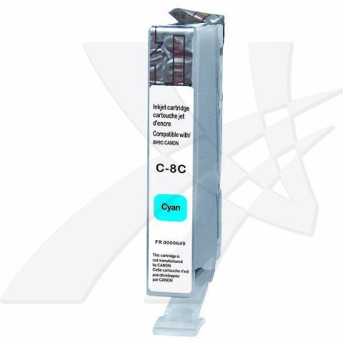 UPrint kompatybilny ink / tusz z CLI8C, C-8C, cyan, 14ml, z chipem UPrint kompatybilny ink / tusz z CLI8C, C-8C, cyan, 14ml, z chipem