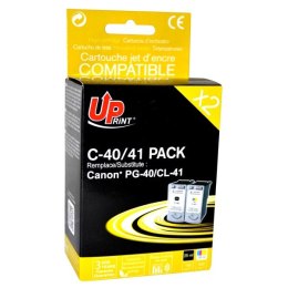 UPrint kompatybilny ink / tusz z PG40+CL41, C-40/41 PACK, black/color, 25+3x18ml