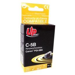 UPrint kompatybilny ink / tusz z PGI5BK, C-5B, black, 380s, 26ml, z chipem