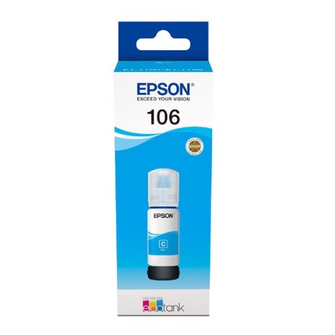 Epson oryginalny ink / tusz C13T00R240, 106, cyan, 70ml