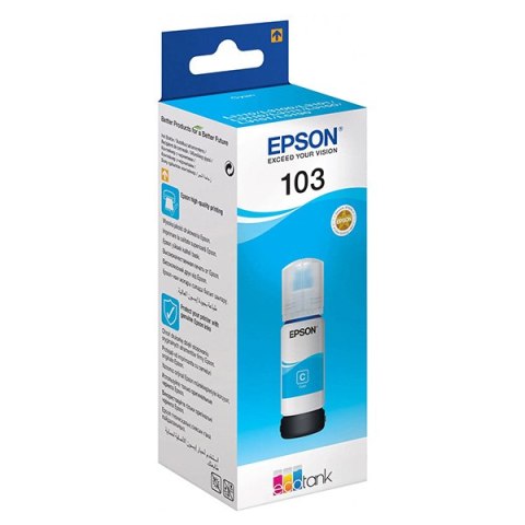 Epson oryginalny ink / tusz C13T00S24A, 103, cyan, 65ml