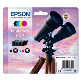 Epson oryginalny ink / tusz C13T02V64010, 502, T02V640, CMYK, 550s, 3x3.3/4.6ml