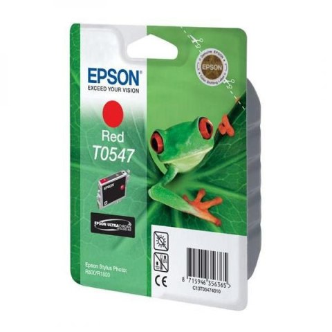 Epson oryginalny ink / tusz C13T054740, red, 400s, 13ml Epson oryginalny ink / tusz C13T054740, red, 400s, 13ml