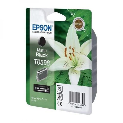 Epson oryginalny ink / tusz C13T059840, matte black, 13ml