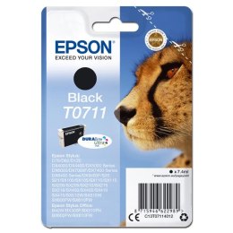 Epson oryginalny ink / tusz C13T07114012, black, 7,4ml