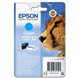 Epson oryginalny ink / tusz C13T07124012, cyan, 5,5ml