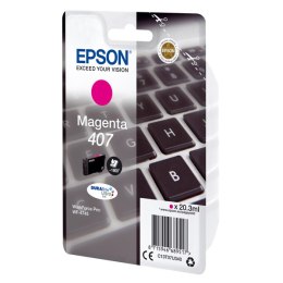 Epson oryginalny ink / tusz C13T07U340, 407XL, magenta, 1900s, 20.3ml