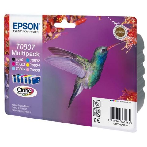 Epson oryginalny ink / tusz C13T08074011, CMYK/light C/light M