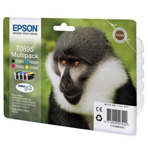 Epson oryginalny ink / tusz C13T08954010, CMYK, 3x3,5/5,8ml