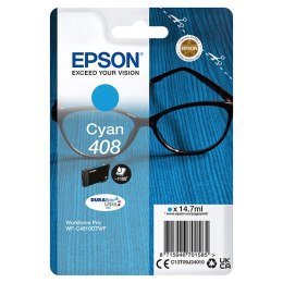 Epson oryginalny ink / tusz C13T09J24010, T09J240, 408, cyan, 14.7ml