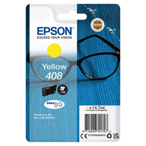 Epson oryginalny ink / tusz C13T09J44010, T09J440, 408, yellow, 14.7ml