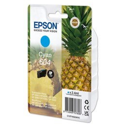 Epson oryginalny ink / tusz C13T10G24010, T10G240, 604, cyan, 2.4ml