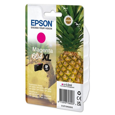 Epson oryginalny ink / tusz C13T10H34010, T10H340, 604XL, magenta, 350s, 4.0ml