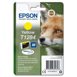 Epson oryginalny ink / tusz C13T12844012, T1284, yellow, 3,5ml