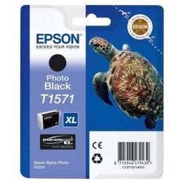 Epson oryginalny ink / tusz C13T15714010, photo black, 25,9ml