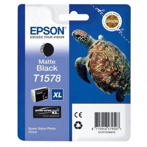 Epson oryginalny ink / tusz C13T15784010, matte black, 25,9ml