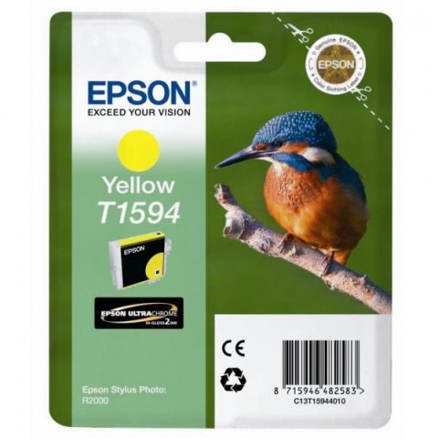 Epson oryginalny ink / tusz C13T15944010, yellow, 17ml