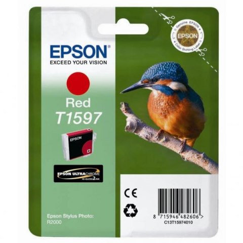 Epson oryginalny ink / tusz C13T15974010, red, 17ml