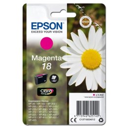 Epson oryginalny ink / tusz C13T18034012, T180340, magenta, 3,3ml