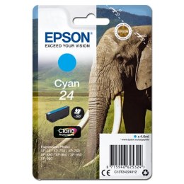 Epson oryginalny ink / tusz C13T24224012, T2422, cyan, 4,6ml