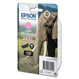 Epson oryginalny ink / tusz C13T24364012, T2436, 24XL, light magenta, 9,8ml