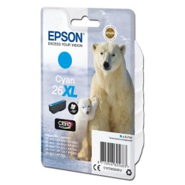 Epson oryginalny ink / tusz C13T26324012, T263240, 26XL, cyan, 9,7ml