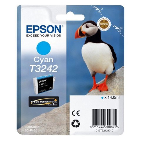 Epson oryginalny ink / tusz C13T32424010, cyan, 14ml