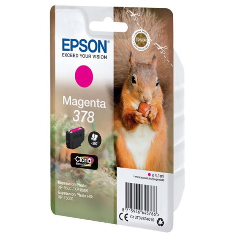 Epson oryginalny ink / tusz C13T37834010, magenta, 4.1ml