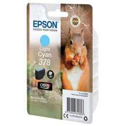 Epson oryginalny ink / tusz C13T37854010, light cyan, 4.8ml