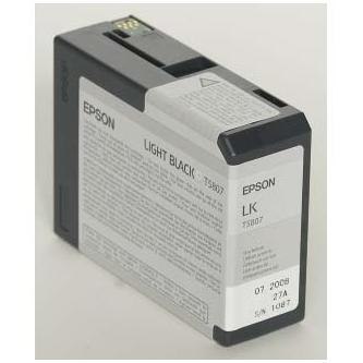 Epson oryginalny ink / tusz C13T580700, light black, 80ml