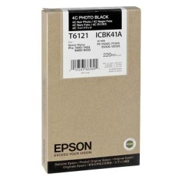 Epson oryginalny ink / tusz C13T612100, photo black, 220ml