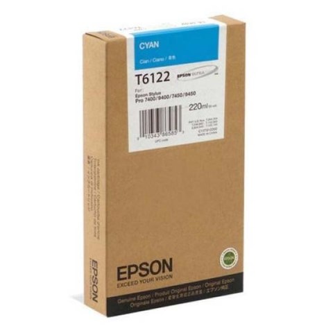 Epson oryginalny ink / tusz C13T612200, cyan, 220ml