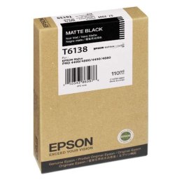 Epson oryginalny ink / tusz C13T613800, matte black, 110ml