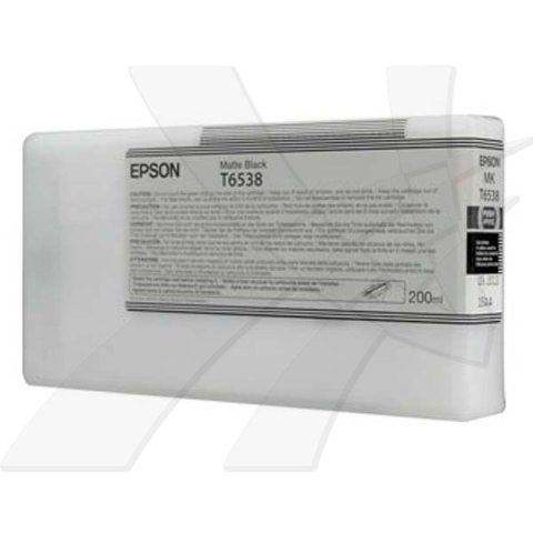 Epson oryginalny ink / tusz C13T653800, matte black, 200ml