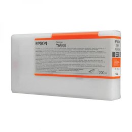 Epson oryginalny ink / tusz C13T653A00, orange, 200ml