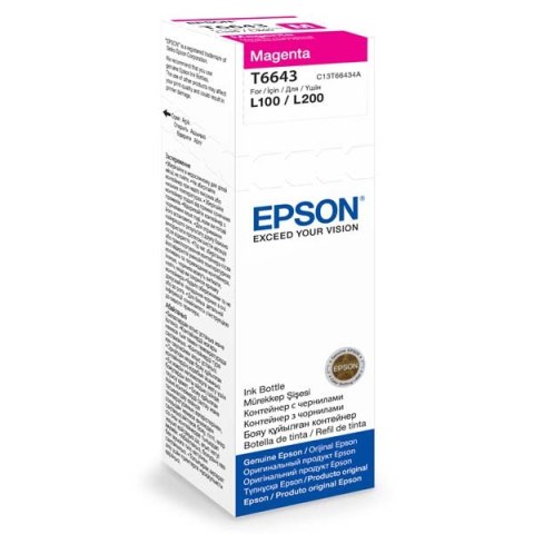 Epson oryginalny ink / tusz C13T66434A, magenta, 70ml