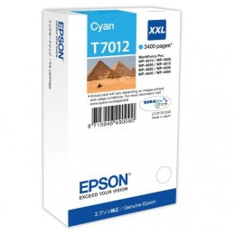 Epson oryginalny ink / tusz C13T70124010, XXL, cyan, 3400s