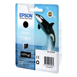 Epson oryginalny ink / tusz C13T76014010, T7601, photo black, 25,9ml, 1szt