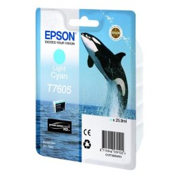 Epson oryginalny ink / tusz C13T76054010, T7605, light cyan, 25,9ml, 1szt