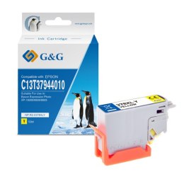 G&G kompatybilny ink / tusz z C13T37944010, NP-E-0378XLY, yellow