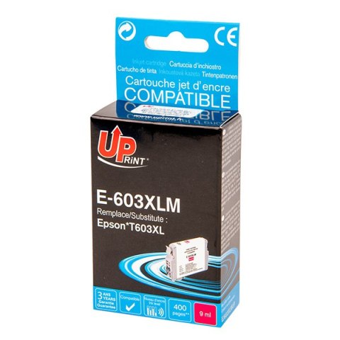 UPrint kompatybilny ink / tusz z C13T03A34010, 603XL, E-603XLM, magenta, 400s, 9ml